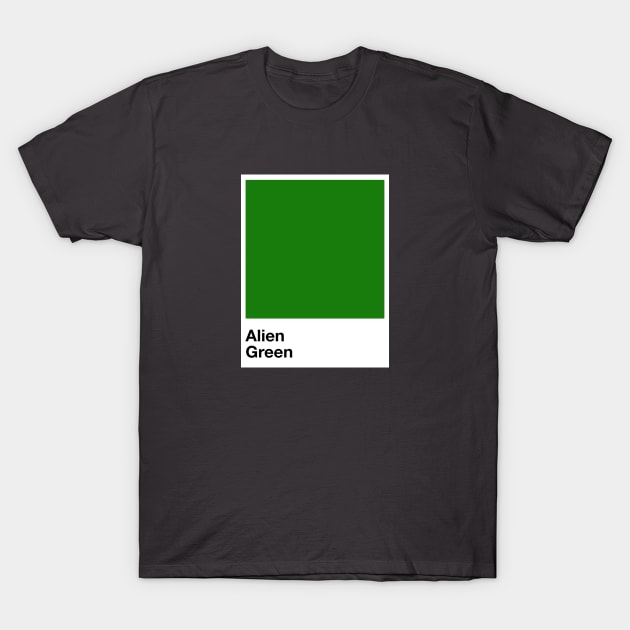 Pantone Alien T-Shirt by Perezzzoso